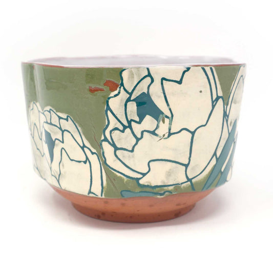Peonies Cereal Bowl