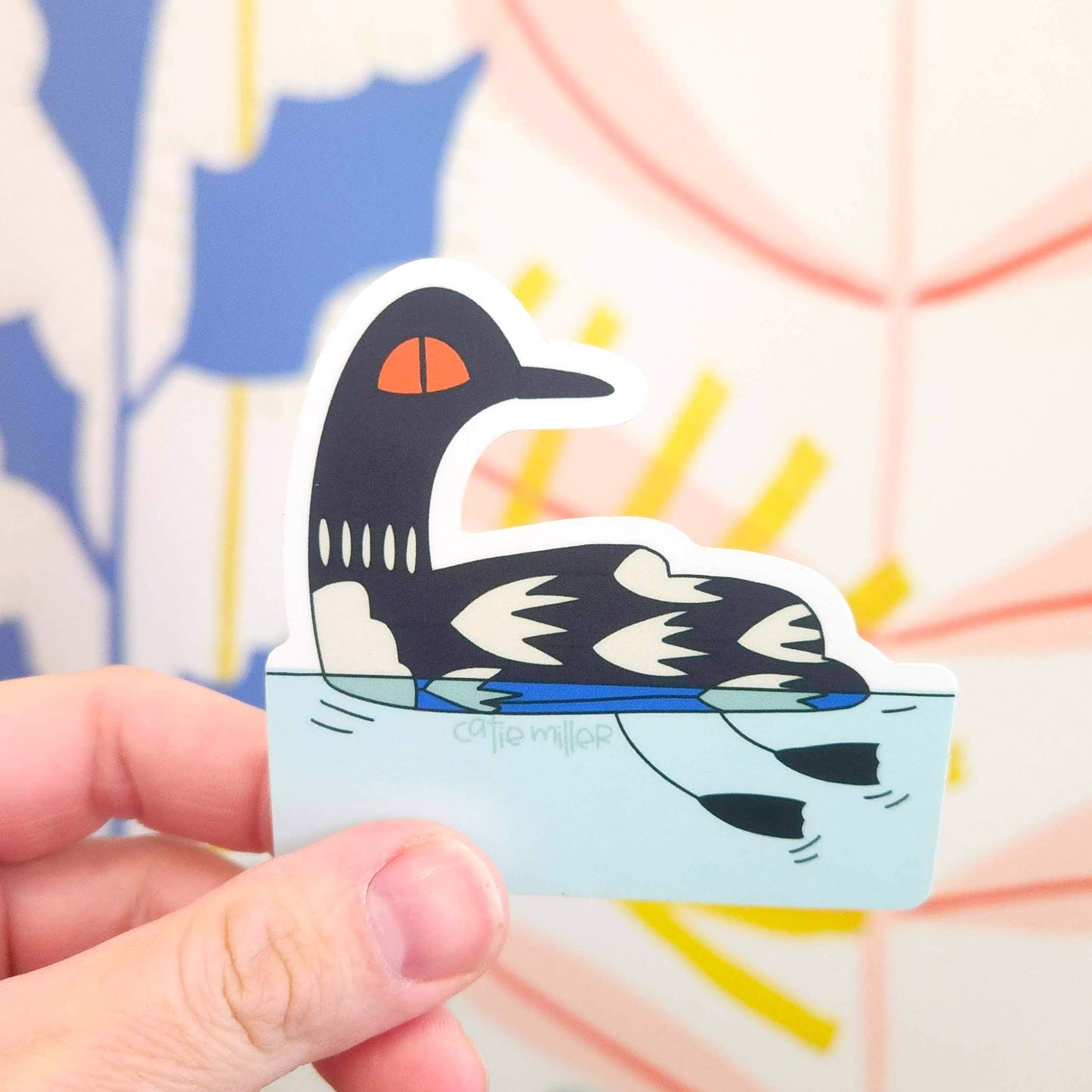 Loon Vinyl Sticker